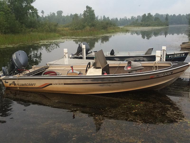 Alumicraft fishing Boat with 40hp motor.